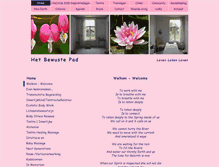 Tablet Screenshot of hetbewustepad.nl